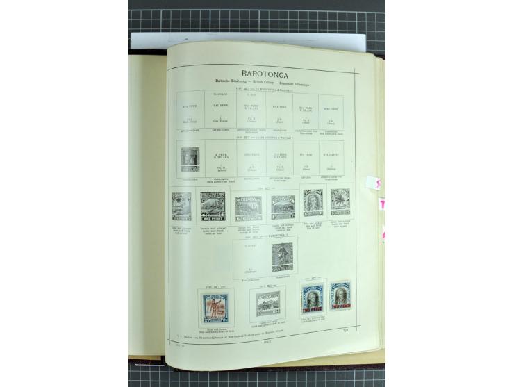 1854/1935 (ca.), ungebrauchte und gestempelte Sammlung (ohne Japan) mit besseren Ausgaben im alten Schaubek-Album, dazu Austr
