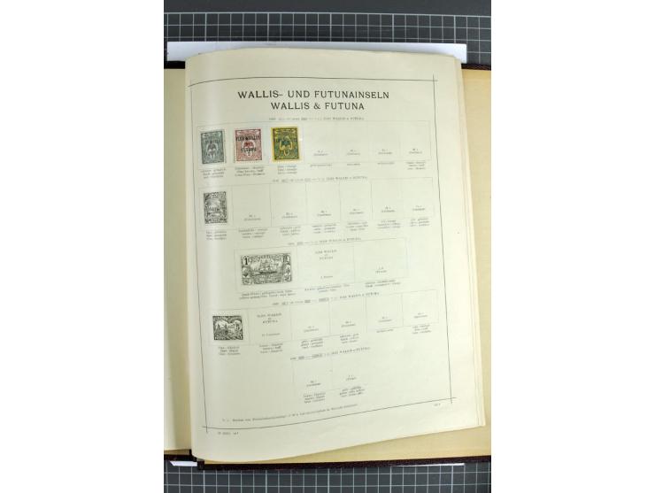 1854/1935 (ca.), ungebrauchte und gestempelte Sammlung (ohne Japan) mit besseren Ausgaben im alten Schaubek-Album, dazu Austr