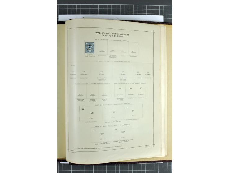 1854/1935 (ca.), ungebrauchte und gestempelte Sammlung (ohne Japan) mit besseren Ausgaben im alten Schaubek-Album, dazu Austr