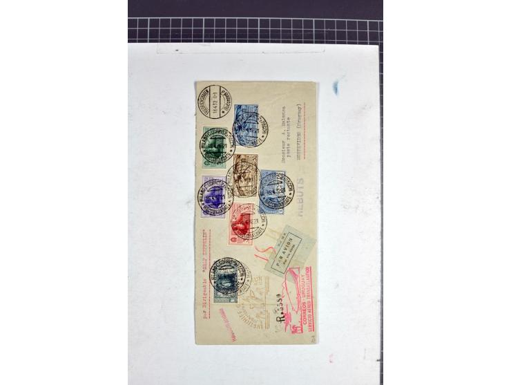 1930/1939, 30 Briefe und Karten inkl. Flugpost, dabei u.a. Zuleitungspost, bessere Frankaturen und Fahrten sowie weiteren Bes