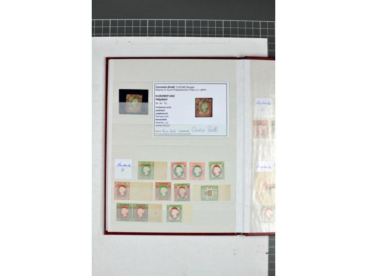 1867/1879, meist ungebrauchte und gestempelte Sammlung inkl. einiger Doubletten, dabei Farben, Einheiten und Marken mit Rände