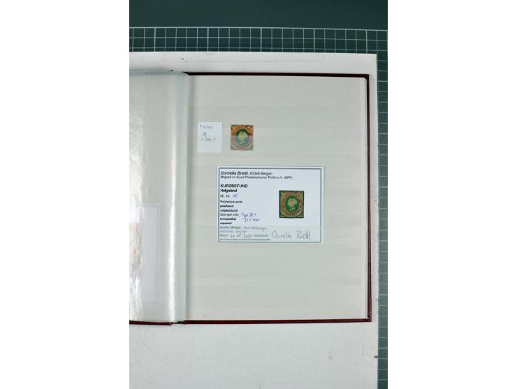 1867/1879, meist ungebrauchte und gestempelte Sammlung inkl. einiger Doubletten, dabei Farben, Einheiten und Marken mit Rände