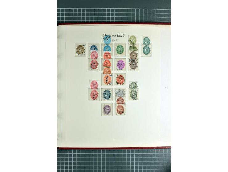 1872/1945, ungebrauchte/postfrische und gestempelte Sammlung, dabei schöner Brustschildteil Mi.-Nr. 1-28 gestempelt, danach m