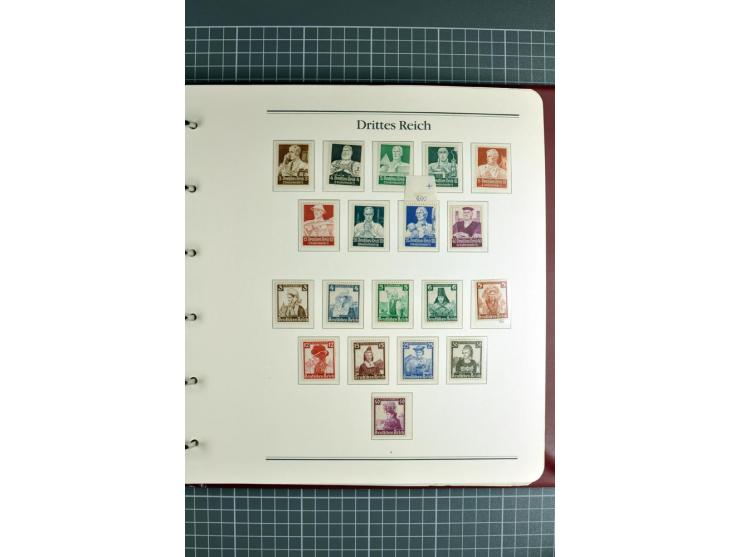 1872/1945, ungebrauchte/postfrische und gestempelte Sammlung, dabei schöner Brustschildteil Mi.-Nr. 1-28 gestempelt, danach m