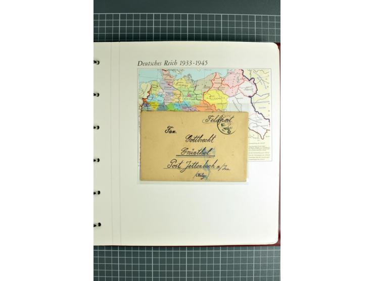 1872/1945, ungebrauchte/postfrische und gestempelte Sammlung, dabei schöner Brustschildteil Mi.-Nr. 1-28 gestempelt, danach m