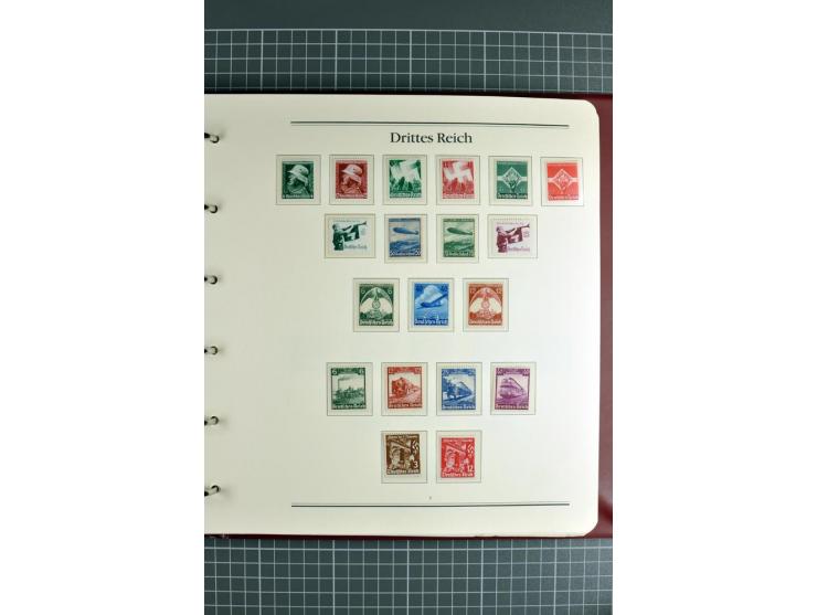 1872/1945, ungebrauchte/postfrische und gestempelte Sammlung, dabei schöner Brustschildteil Mi.-Nr. 1-28 gestempelt, danach m