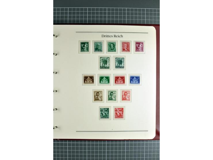 1872/1945, ungebrauchte/postfrische und gestempelte Sammlung, dabei schöner Brustschildteil Mi.-Nr. 1-28 gestempelt, danach m