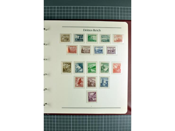 1872/1945, ungebrauchte/postfrische und gestempelte Sammlung, dabei schöner Brustschildteil Mi.-Nr. 1-28 gestempelt, danach m