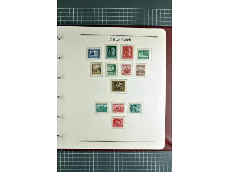 1872/1945, ungebrauchte/postfrische und gestempelte Sammlung, dabei schöner Brustschildteil Mi.-Nr. 1-28 gestempelt, danach m