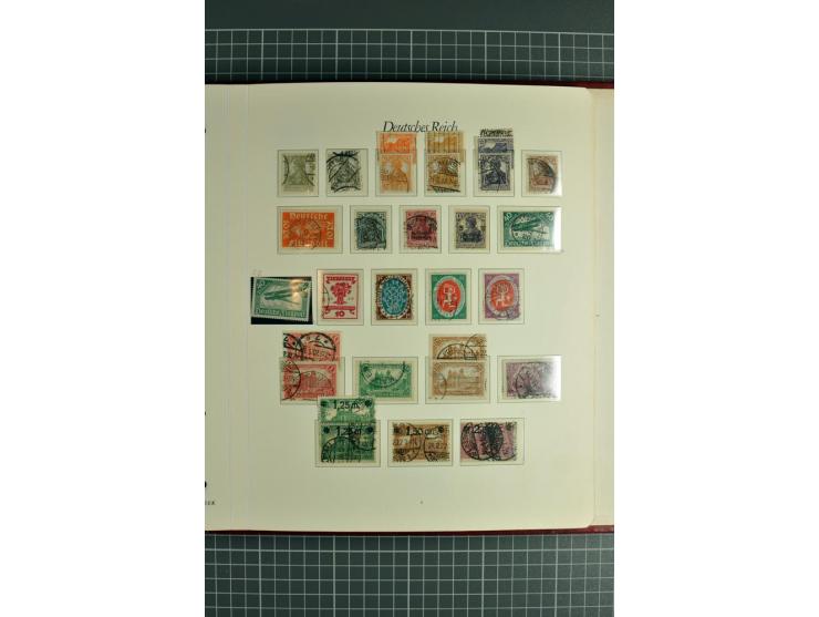 1872/1945, ungebrauchte/postfrische und gestempelte Sammlung, dabei schöner Brustschildteil Mi.-Nr. 1-28 gestempelt, danach m