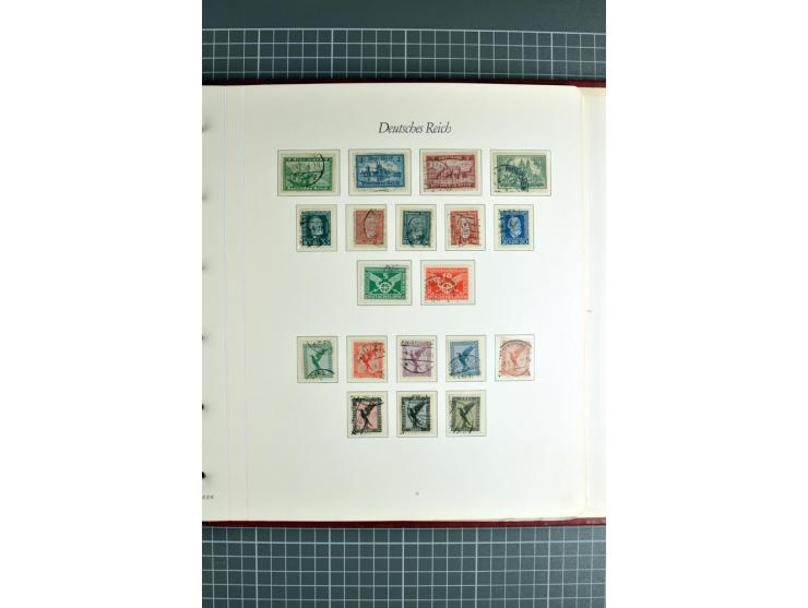 1872/1945, ungebrauchte/postfrische und gestempelte Sammlung, dabei schöner Brustschildteil Mi.-Nr. 1-28 gestempelt, danach m