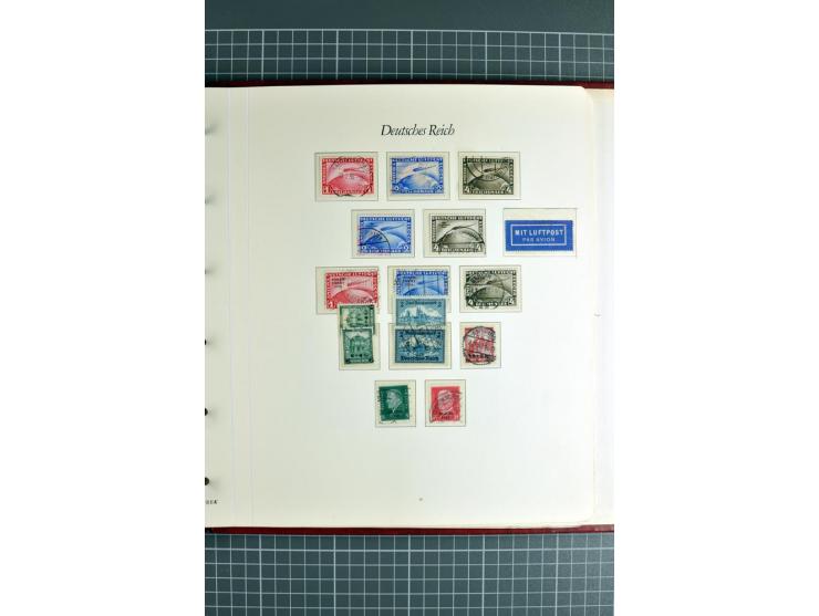 1872/1945, ungebrauchte/postfrische und gestempelte Sammlung, dabei schöner Brustschildteil Mi.-Nr. 1-28 gestempelt, danach m