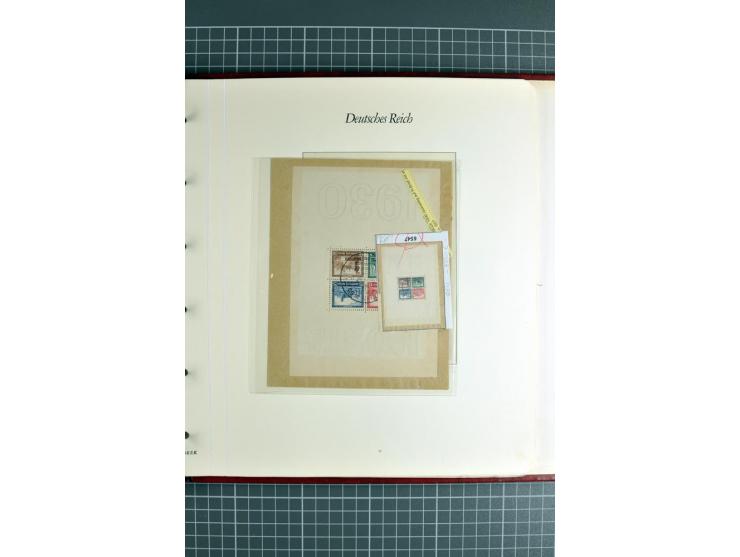 1872/1945, ungebrauchte/postfrische und gestempelte Sammlung, dabei schöner Brustschildteil Mi.-Nr. 1-28 gestempelt, danach m