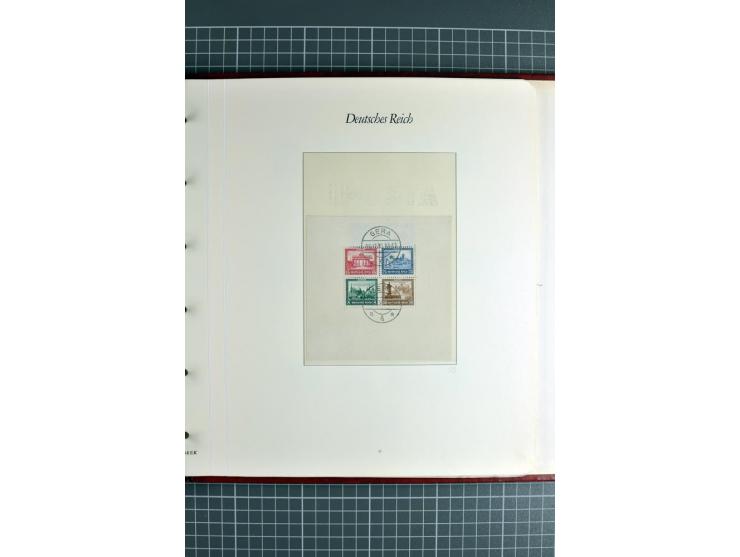 1872/1945, ungebrauchte/postfrische und gestempelte Sammlung, dabei schöner Brustschildteil Mi.-Nr. 1-28 gestempelt, danach m