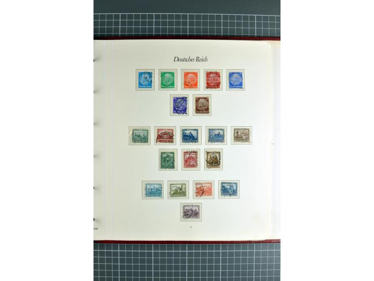 1872/1945, ungebrauchte/postfrische und gestempelte Sammlung, dabei schöner Brustschildteil Mi.-Nr. 1-28 gestempelt, danach m