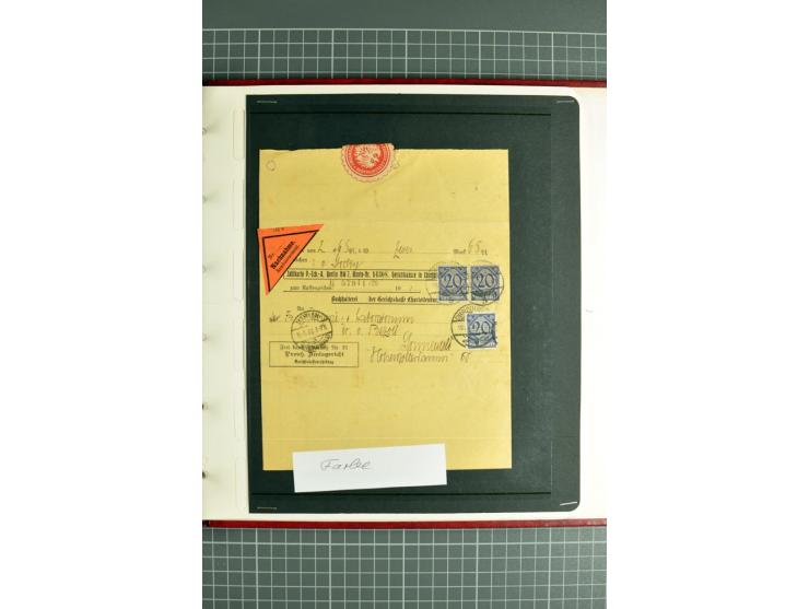 1872/1945, ungebrauchte/postfrische und gestempelte Sammlung, dabei schöner Brustschildteil Mi.-Nr. 1-28 gestempelt, danach m