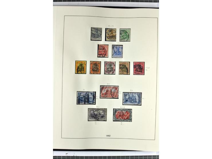 1872/45, anfangs gestempelte, sonst ungebrauchte und teils postfrische, weitgehend komplette Sammlung, dabei auch 151Y sowie 