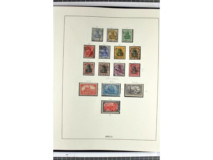 1872/45, anfangs gestempelte, sonst ungebrauchte und teils postfrische, weitgehend komplette Sammlung, dabei auch 151Y sowie 