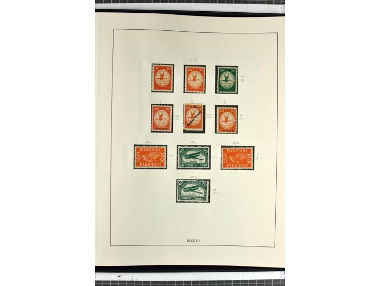 1872/45, anfangs gestempelte, sonst ungebrauchte und teils postfrische, weitgehend komplette Sammlung, dabei auch 151Y sowie 