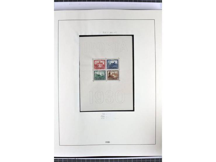 1872/45, anfangs gestempelte, sonst ungebrauchte und teils postfrische, weitgehend komplette Sammlung, dabei auch 151Y sowie 