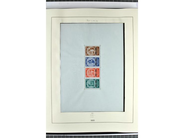 1872/45, anfangs gestempelte, sonst ungebrauchte und teils postfrische, weitgehend komplette Sammlung, dabei auch 151Y sowie 