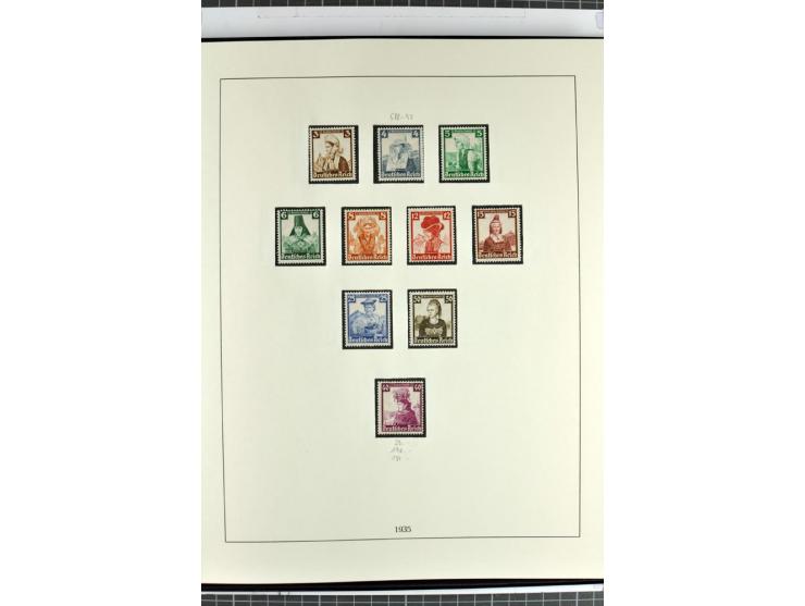 1872/45, anfangs gestempelte, sonst ungebrauchte und teils postfrische, weitgehend komplette Sammlung, dabei auch 151Y sowie 
