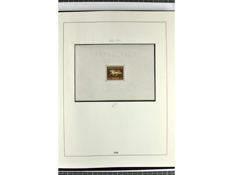 1872/45, anfangs gestempelte, sonst ungebrauchte und teils postfrische, weitgehend komplette Sammlung, dabei auch 151Y sowie 