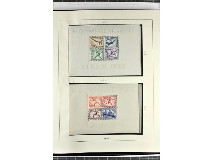 1872/45, anfangs gestempelte, sonst ungebrauchte und teils postfrische, weitgehend komplette Sammlung, dabei auch 151Y sowie 