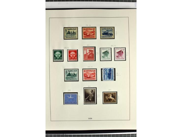 1872/45, anfangs gestempelte, sonst ungebrauchte und teils postfrische, weitgehend komplette Sammlung, dabei auch 151Y sowie 