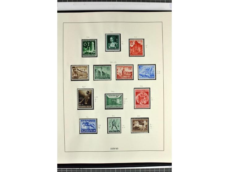 1872/45, anfangs gestempelte, sonst ungebrauchte und teils postfrische, weitgehend komplette Sammlung, dabei auch 151Y sowie 