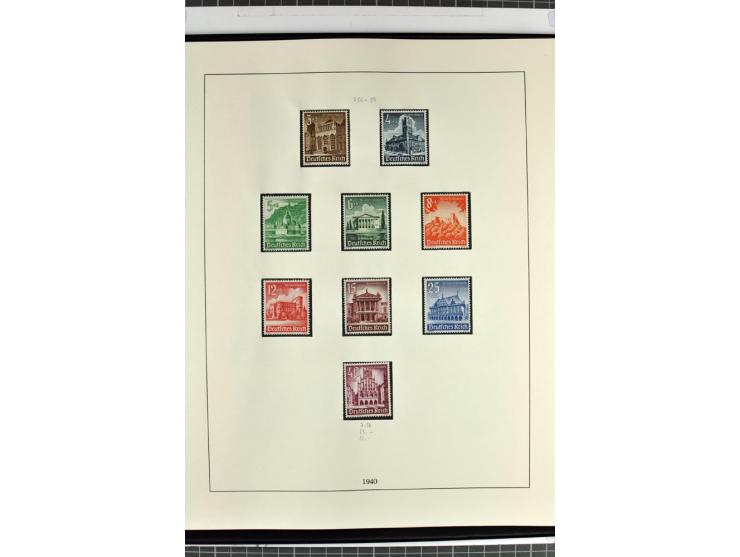 1872/45, anfangs gestempelte, sonst ungebrauchte und teils postfrische, weitgehend komplette Sammlung, dabei auch 151Y sowie 