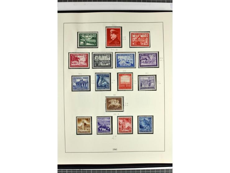 1872/45, anfangs gestempelte, sonst ungebrauchte und teils postfrische, weitgehend komplette Sammlung, dabei auch 151Y sowie 
