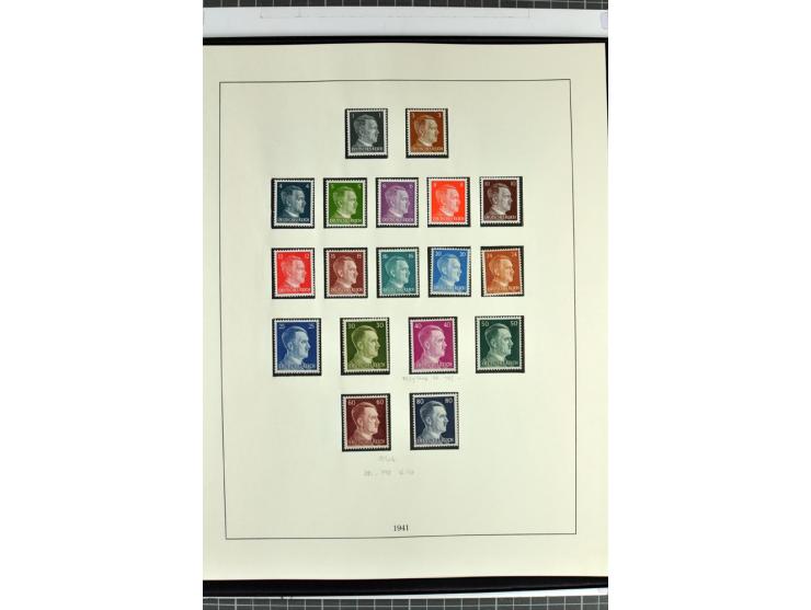 1872/45, anfangs gestempelte, sonst ungebrauchte und teils postfrische, weitgehend komplette Sammlung, dabei auch 151Y sowie 