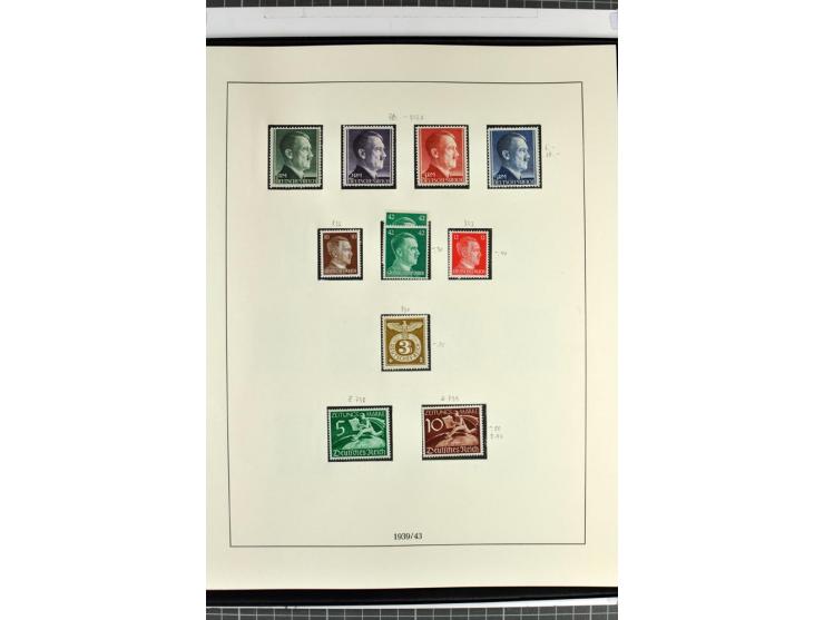 1872/45, anfangs gestempelte, sonst ungebrauchte und teils postfrische, weitgehend komplette Sammlung, dabei auch 151Y sowie 