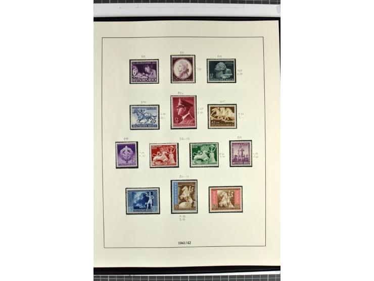1872/45, anfangs gestempelte, sonst ungebrauchte und teils postfrische, weitgehend komplette Sammlung, dabei auch 151Y sowie 