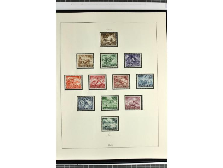 1872/45, anfangs gestempelte, sonst ungebrauchte und teils postfrische, weitgehend komplette Sammlung, dabei auch 151Y sowie 