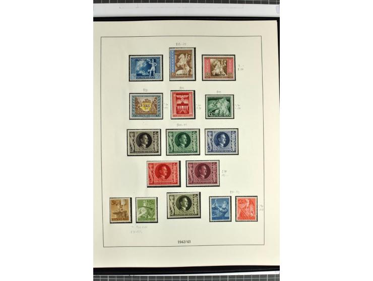 1872/45, anfangs gestempelte, sonst ungebrauchte und teils postfrische, weitgehend komplette Sammlung, dabei auch 151Y sowie 