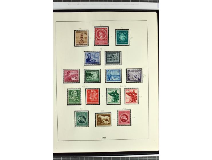 1872/45, anfangs gestempelte, sonst ungebrauchte und teils postfrische, weitgehend komplette Sammlung, dabei auch 151Y sowie 