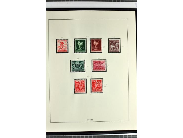 1872/45, anfangs gestempelte, sonst ungebrauchte und teils postfrische, weitgehend komplette Sammlung, dabei auch 151Y sowie 
