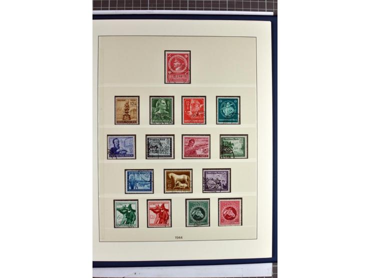 1872/1945, vorwiegend gestempelte Sammlung, beginnend mit schönem Brustschildteil, dabei Mi.-Nr. 11, 27, 28 und 29-30, danach
