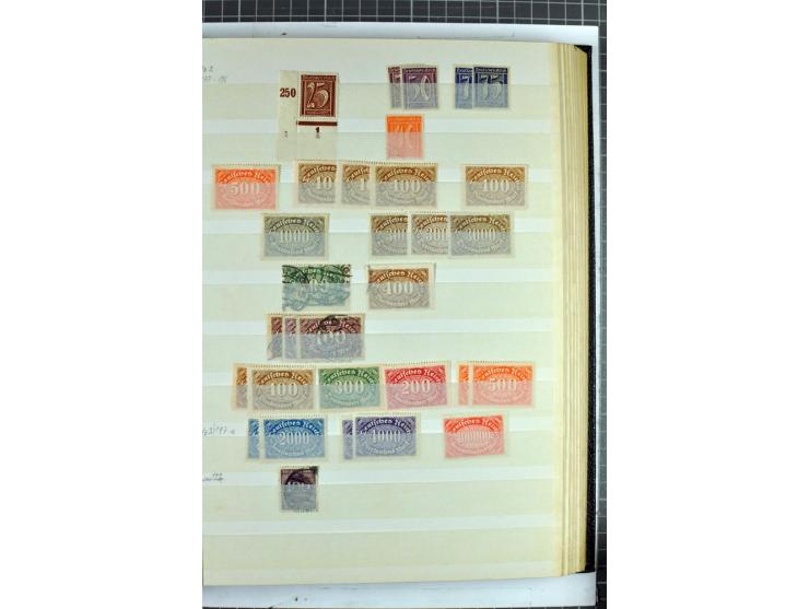 1872/1945, vorwiegend gestempelte Sammlung, beginnend mit schönem Brustschildteil, dabei Mi.-Nr. 11, 27, 28 und 29-30, danach