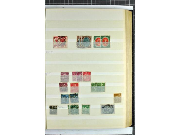 1872/1945, vorwiegend gestempelte Sammlung, beginnend mit schönem Brustschildteil, dabei Mi.-Nr. 11, 27, 28 und 29-30, danach