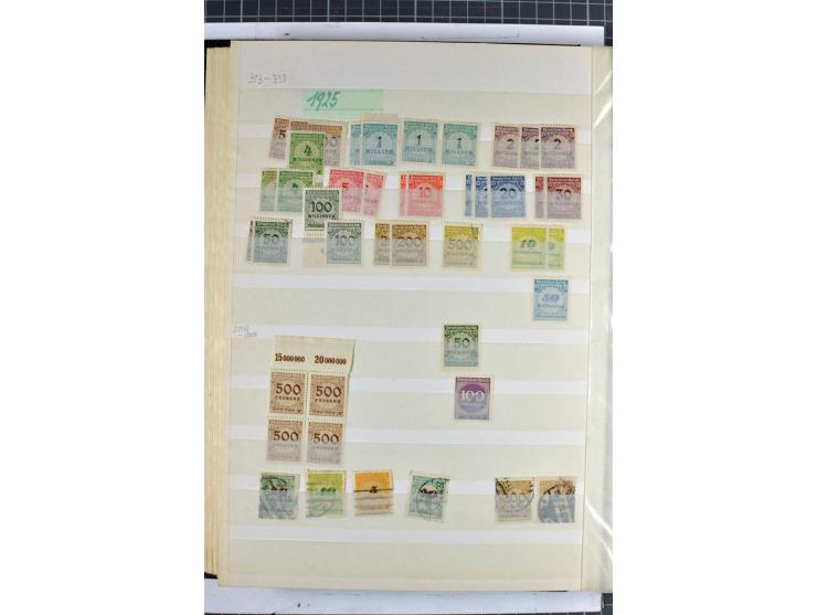 1872/1945, vorwiegend gestempelte Sammlung, beginnend mit schönem Brustschildteil, dabei Mi.-Nr. 11, 27, 28 und 29-30, danach