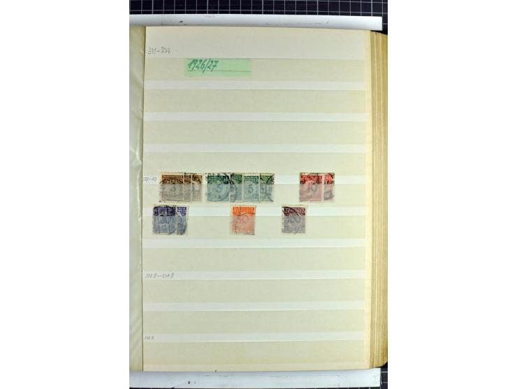 1872/1945, vorwiegend gestempelte Sammlung, beginnend mit schönem Brustschildteil, dabei Mi.-Nr. 11, 27, 28 und 29-30, danach