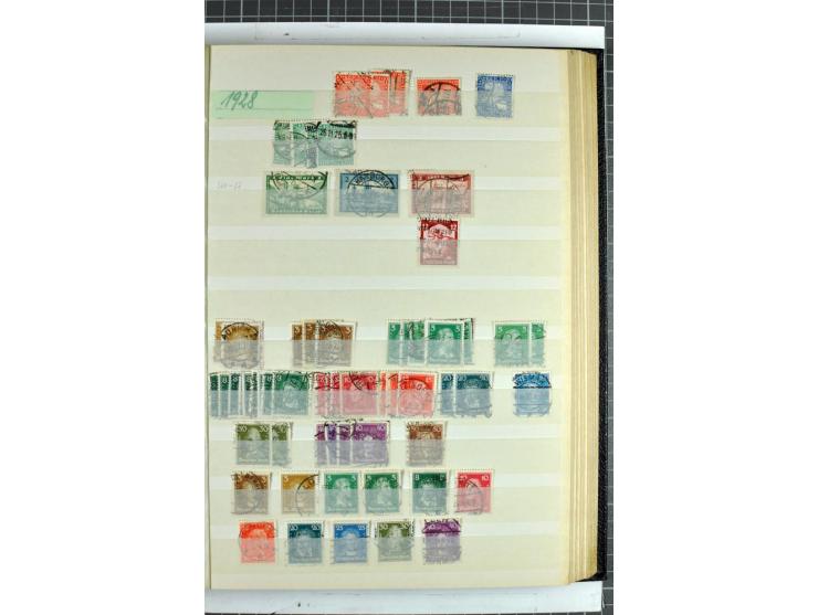 1872/1945, vorwiegend gestempelte Sammlung, beginnend mit schönem Brustschildteil, dabei Mi.-Nr. 11, 27, 28 und 29-30, danach