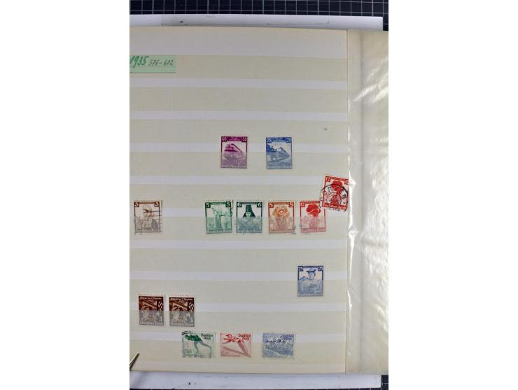 1872/1945, vorwiegend gestempelte Sammlung, beginnend mit schönem Brustschildteil, dabei Mi.-Nr. 11, 27, 28 und 29-30, danach