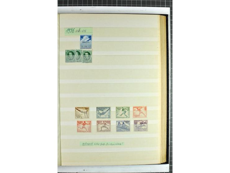 1872/1945, vorwiegend gestempelte Sammlung, beginnend mit schönem Brustschildteil, dabei Mi.-Nr. 11, 27, 28 und 29-30, danach