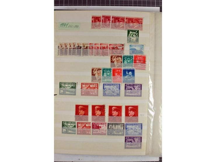 1872/1945, vorwiegend gestempelte Sammlung, beginnend mit schönem Brustschildteil, dabei Mi.-Nr. 11, 27, 28 und 29-30, danach