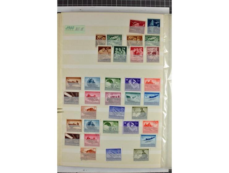 1872/1945, vorwiegend gestempelte Sammlung, beginnend mit schönem Brustschildteil, dabei Mi.-Nr. 11, 27, 28 und 29-30, danach