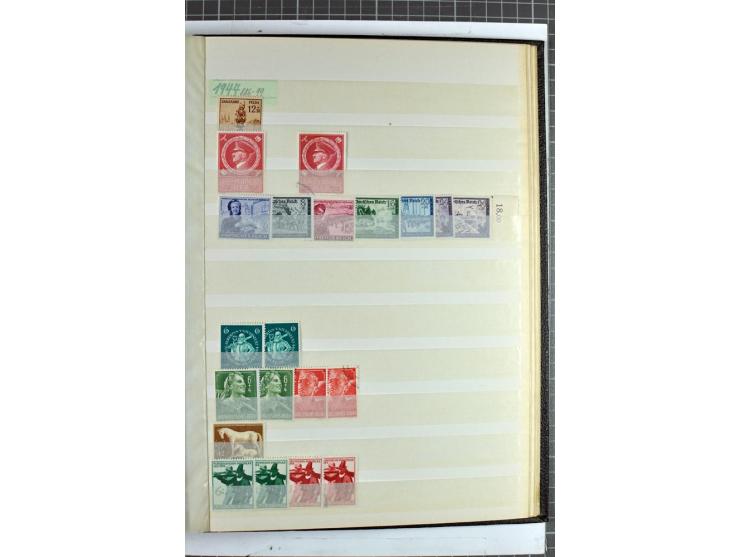 1872/1945, vorwiegend gestempelte Sammlung, beginnend mit schönem Brustschildteil, dabei Mi.-Nr. 11, 27, 28 und 29-30, danach